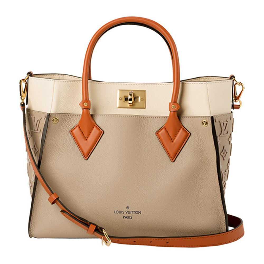 Louis Vuitton Handbag High-end Leather Beige